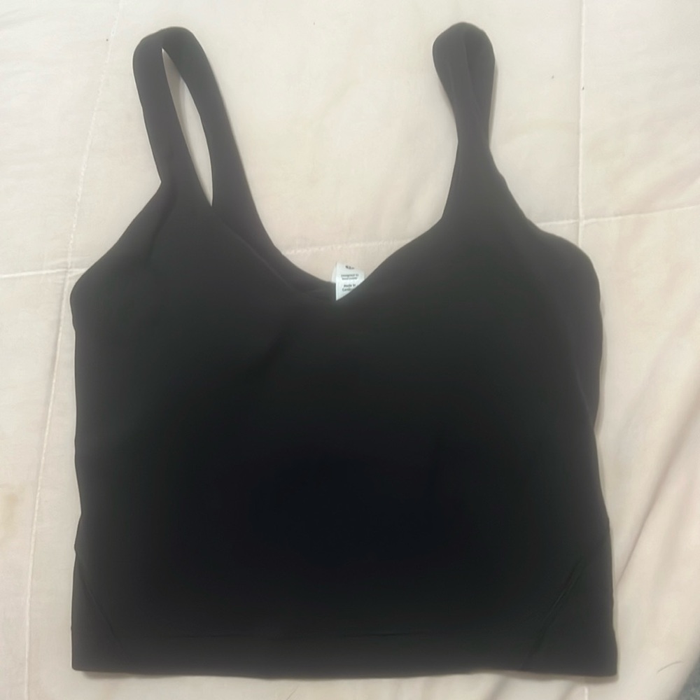 Lululemon Align tank top size 2 black